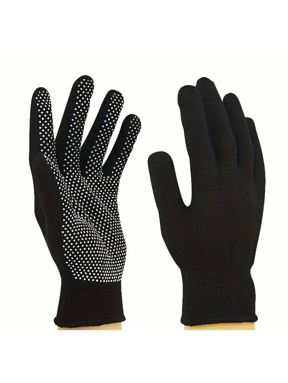 New - Unisex Breathable Work Gloves - Black
